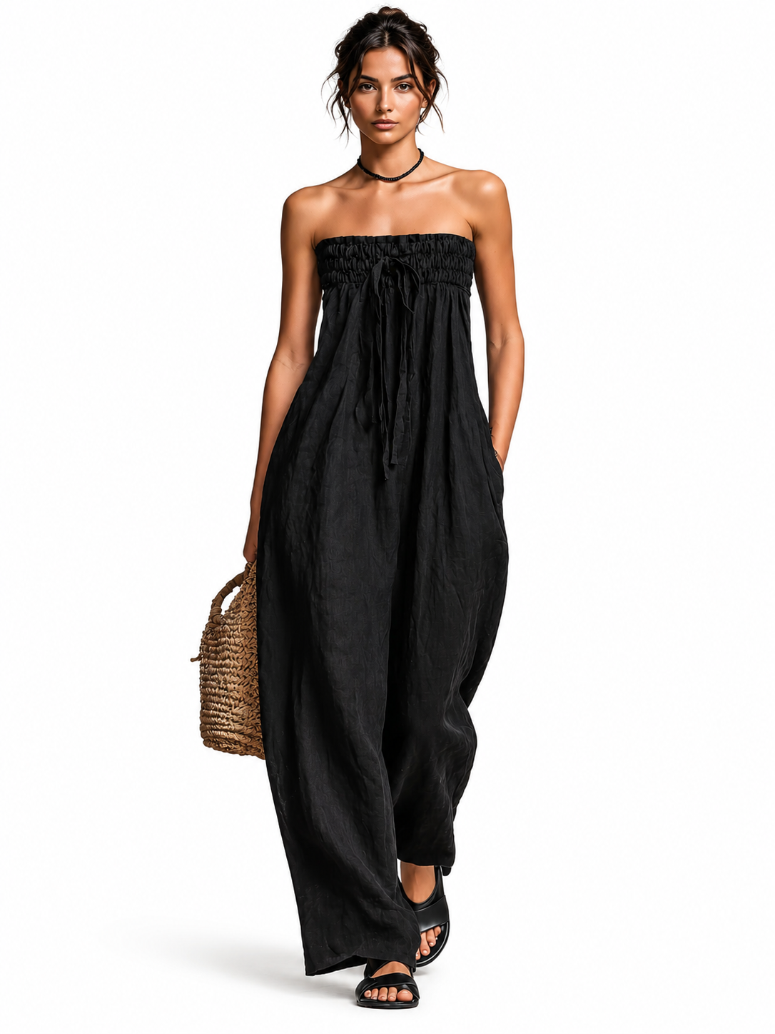 Nina | Tuta Elegante Senza Spalline