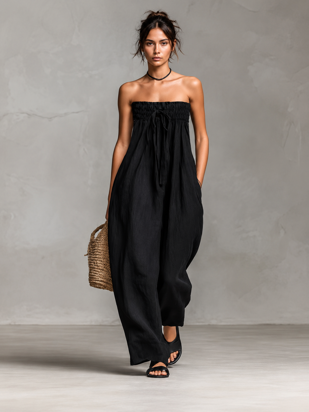 Nina | Tuta Elegante Senza Spalline