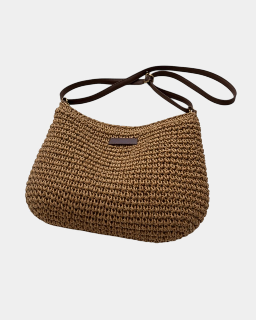 Fabiola | Borsa a tracolla effetto paglia