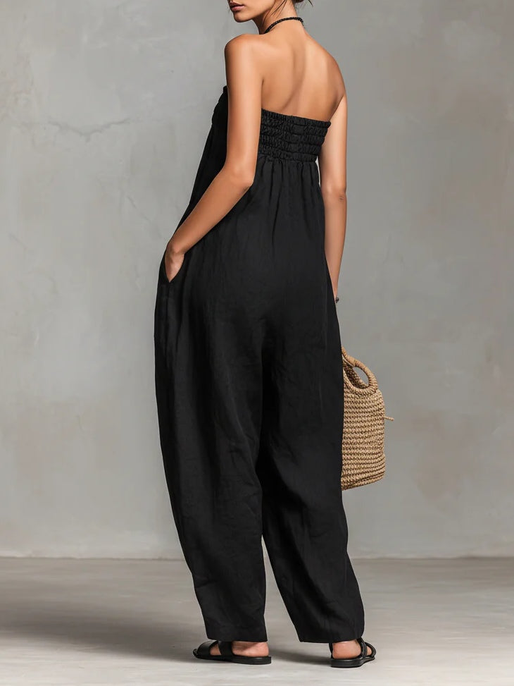 Nina | Tuta Elegante Senza Spalline