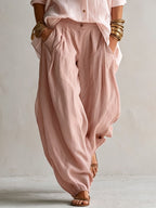 Camilla | Completo camicia oversize e pantalone a palloncino