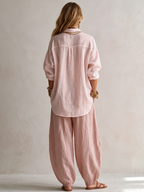 Camilla | Completo camicia oversize e pantalone a palloncino