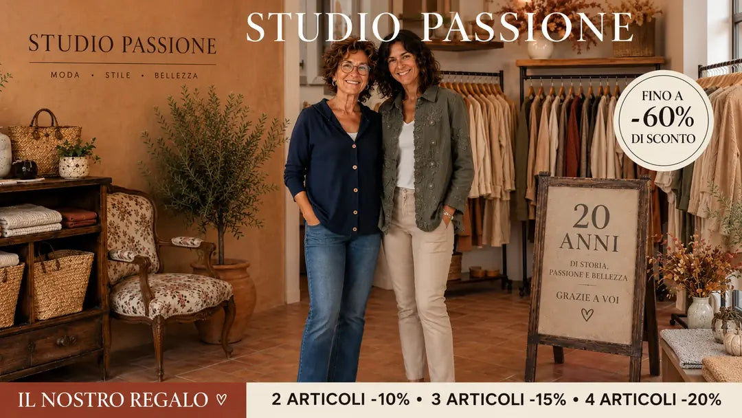 Studio Passione: fino a -60% di sconto
